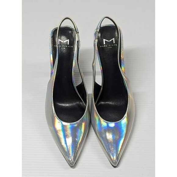 Marc Fisher LTD. Women's Emalyn Slingback Pointed Toe Pumps Size 6.5 (MSRP $150) - Picture 4 of 10